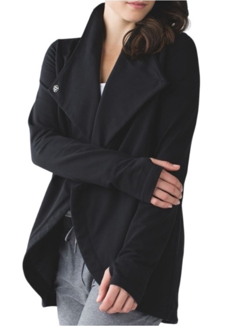 LULULEMON That’s a Wrap crossover jacket 🍋 Women’s size 4